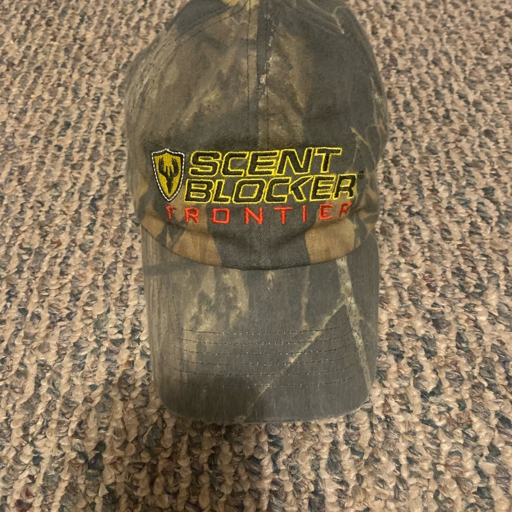 Scent blocker frontier hat adjustable
